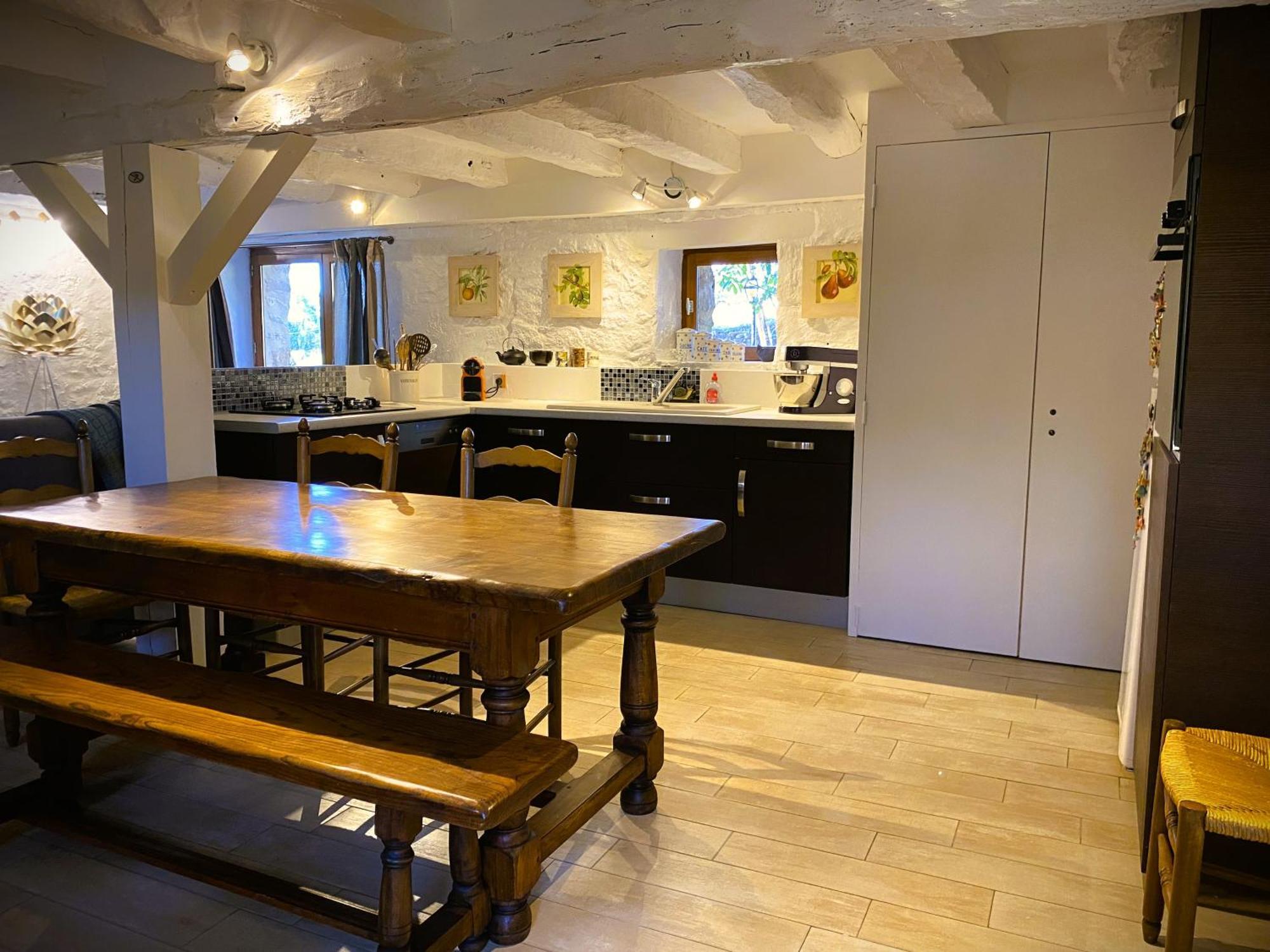 Gite Les Pierres Blondes Groléjac Habitación foto