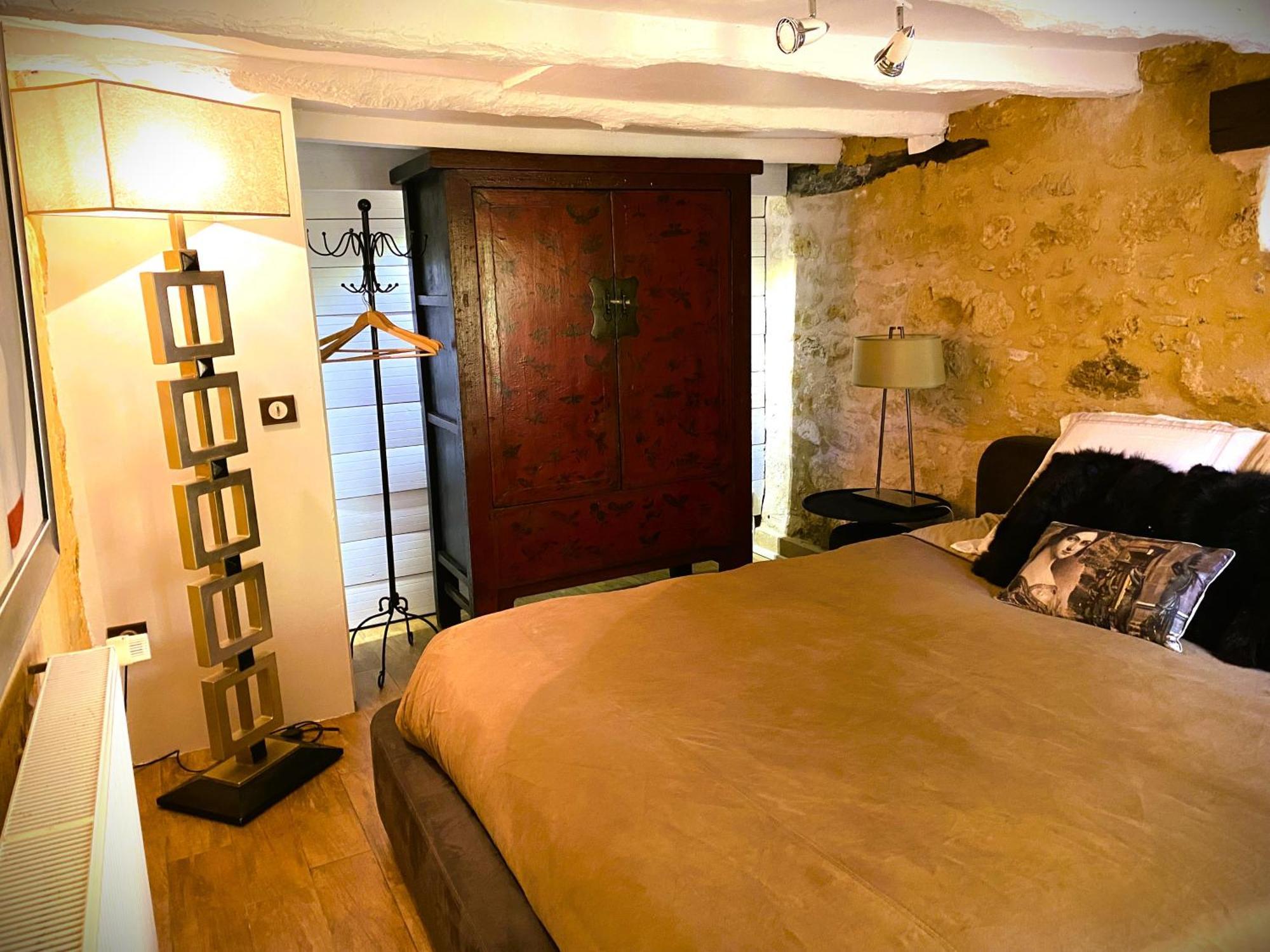 Gite Les Pierres Blondes Groléjac Habitación foto